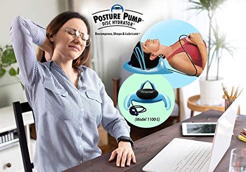 POSTURE PUMP Neck Pain Relief Cervical DISC HYDRATOR (Model 1100-S)* *Single neck air cell