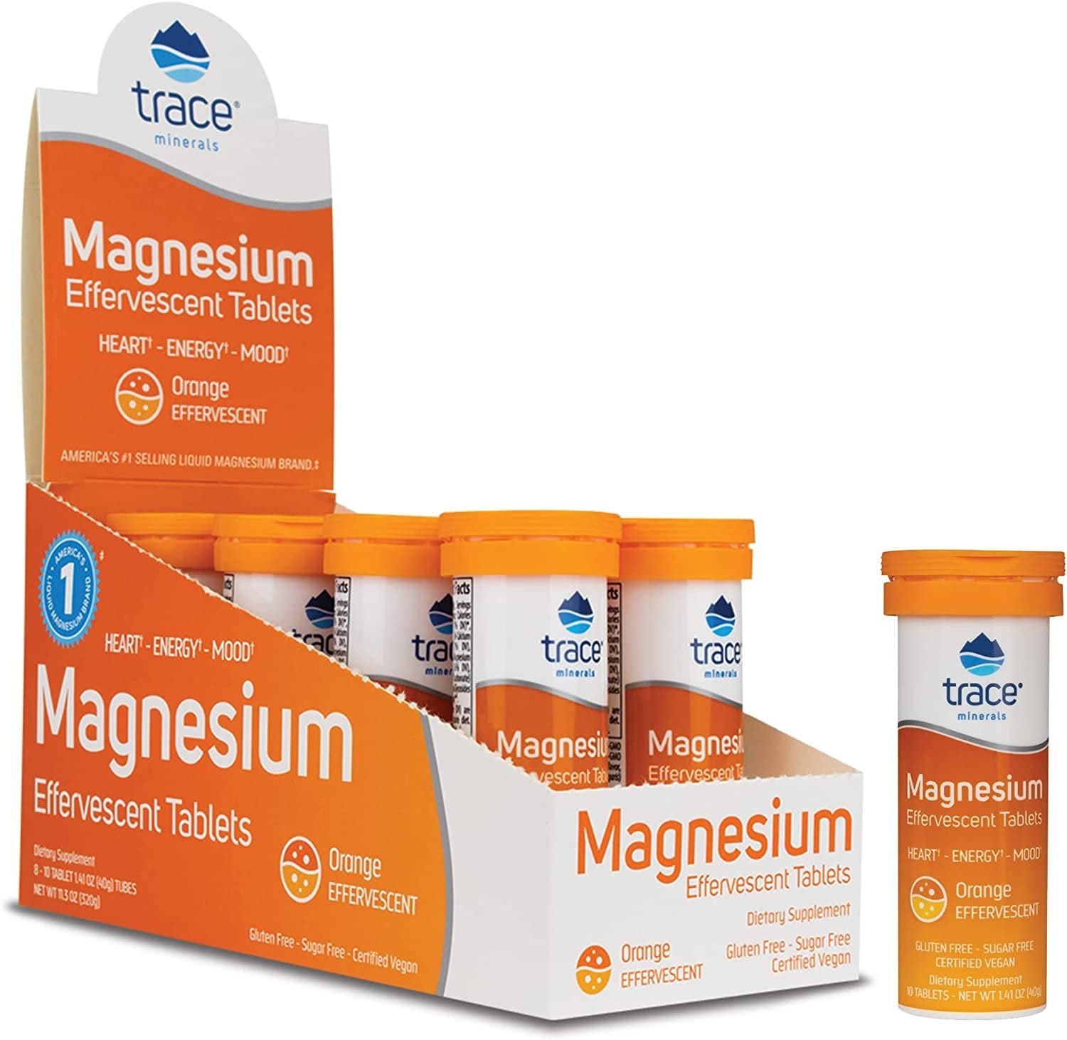 Trace Minerals Magnesium Effervescent Tablets