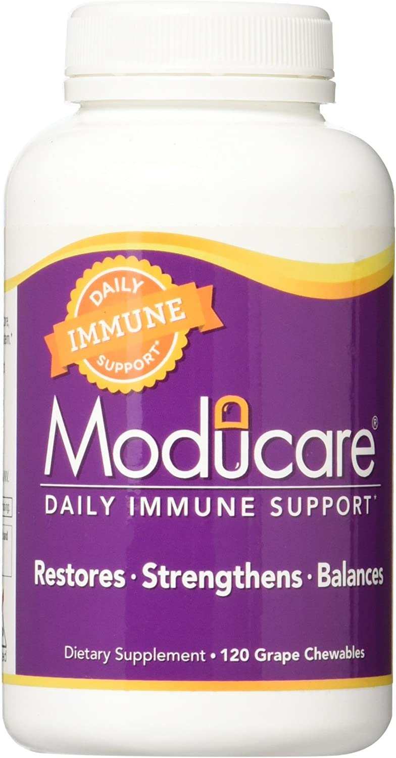Moducare Daily Immune Support, Plant Sterol Dietary Supplement, Grape flavored , 120 chewable tablets