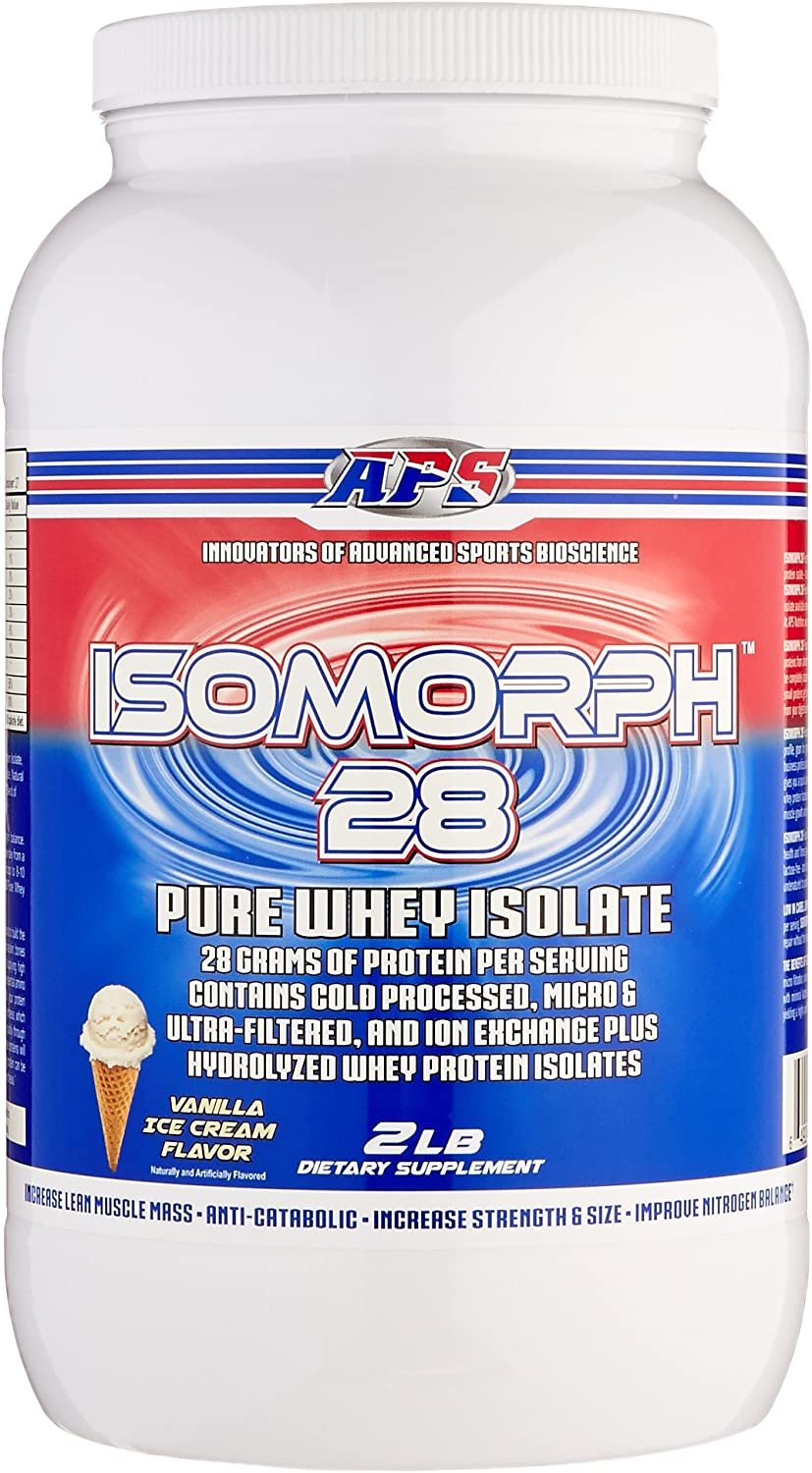APS Nutrition Isomorph Whey Protein Isolate |Vanilla Ice Cream | 2lb