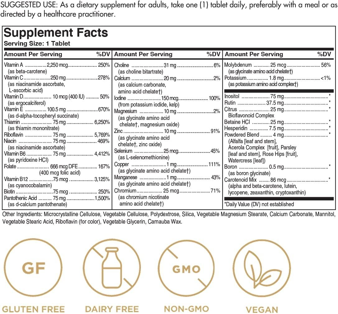 Solgar – Iron-Free Formula VM-75, 180 Tablets