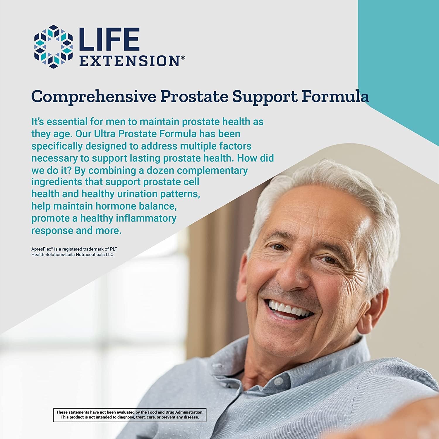 Life Extension Ultra Prostate Formula - Men’s Prostate Health Supplement with Beta Sitosterol, Saw Palmetto, Lycopene, Pumpkin Seed