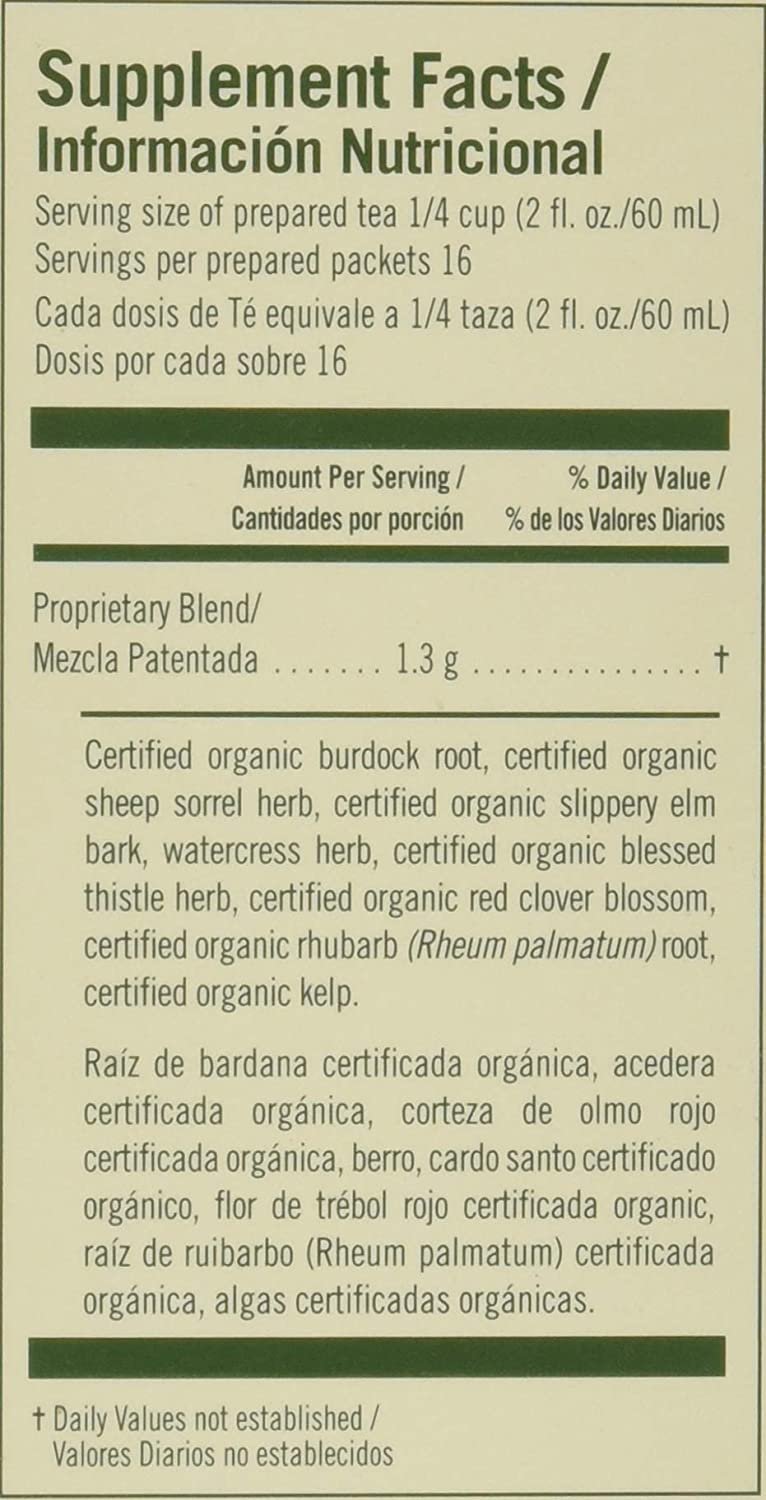 FLORA - FlorEssence Dry Tea Blend, Gentle Detox & Cleanse, 2.2 Oz