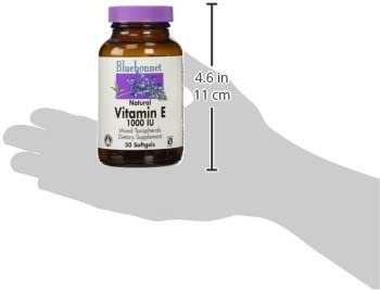 BlueBonnet Vitamin E 1000 IU Mixed Softgels, 50 Count