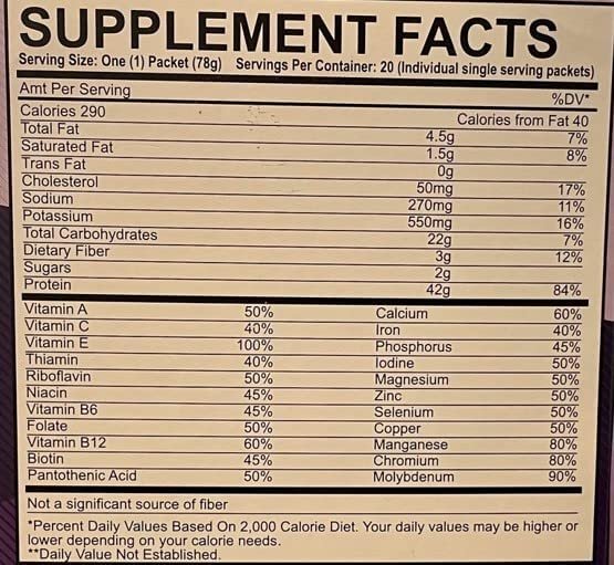 EAS Original MYOPLEX Maximum Muscle Builder