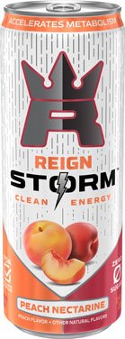 Reign Storm Clean Energy Peach Nectarine Cans - 12 fl oz 1 Can