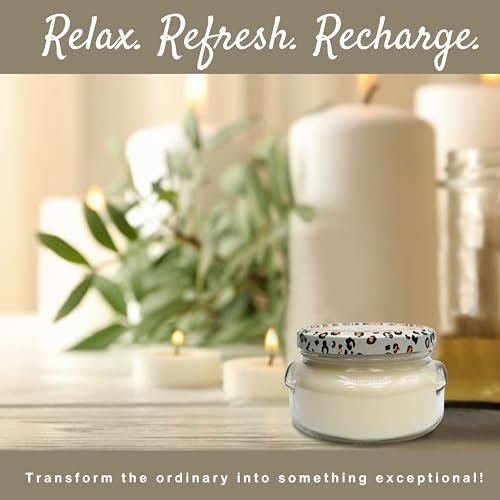 Worldwide Nutrition Bundle: Tyler Candle Company Winter Wonderland Scent Jar Candle - Luxurious Scented Candle with Essential Oils - 2 Wicks Large Candle 11 oz and Multi-Purpose Key Chain