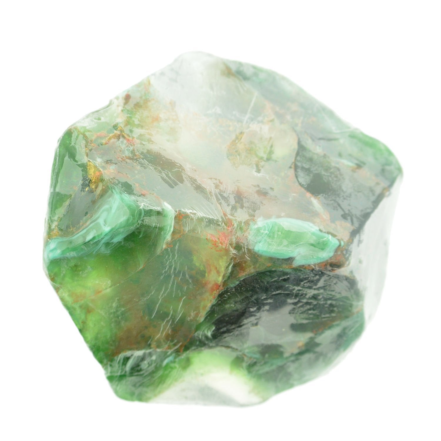 SoapRocks TS Pink Malachite Soap That Looks Like a Rock ~ 6 oz. Gem Rocks Birthstone Jabón Gemstone